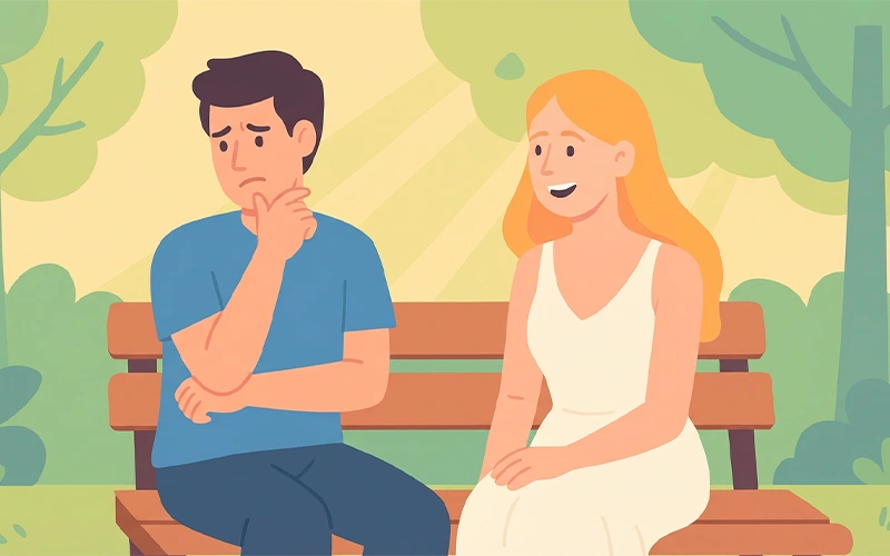 Diagram illustrating different attachment styles and their relation to anxiety